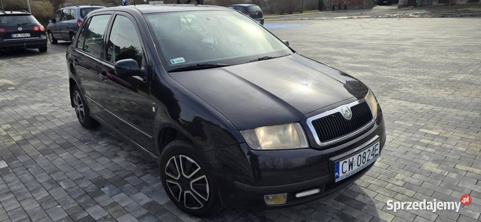 Skoda Fabia 14gaz 2001r 5 drzwi elektryczne kujawsko-pomorskie