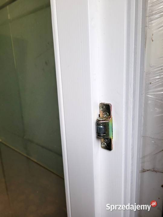 okno drzwi drewniane balkonowe 95x221 2 sztuki