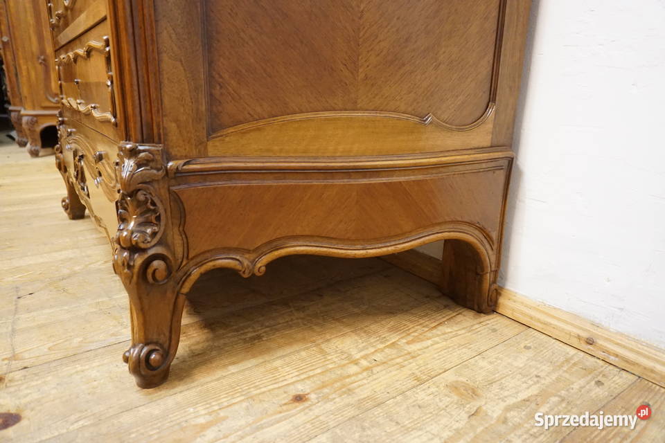 SEKRETERA SEKRETARZYK LUDWIK PIĘKNA FORMA PĘKATA Niemcza sprzedam