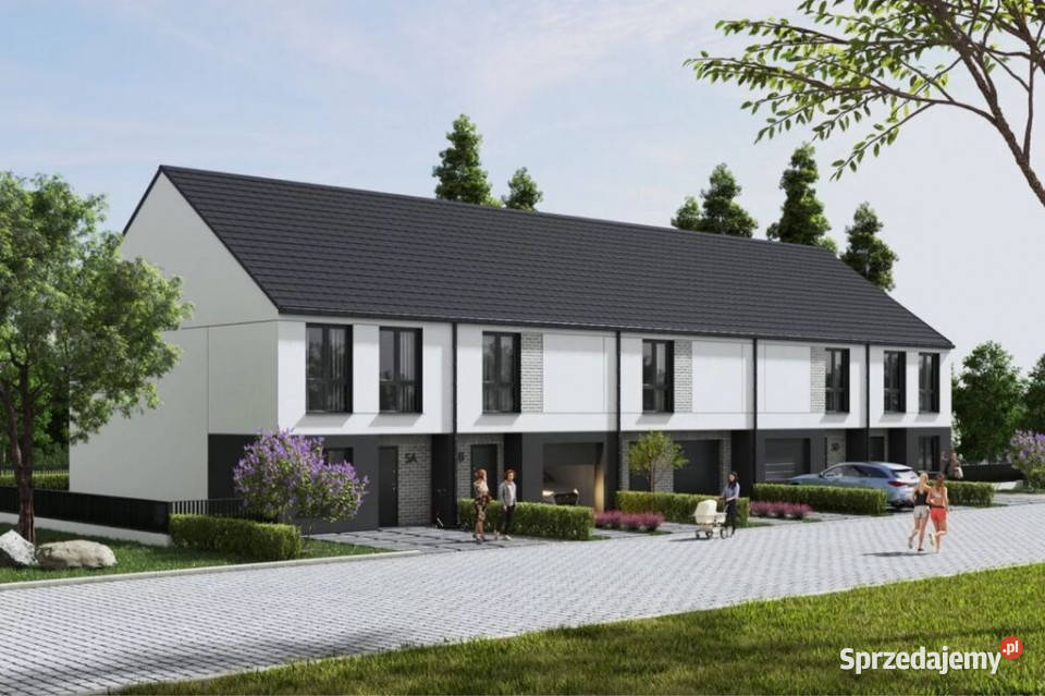Bezrzecze nowoczesny dom w zabudowie szeregowej 8770zł/m2 zachodniopomorskie Szczecin