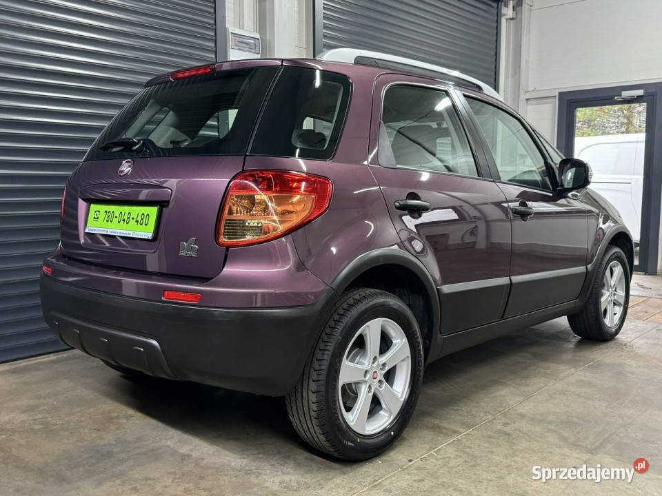 Fiat Sedici 4x4 Perfekcyjny pod względem aluminiowe felgi Sedici Chechło