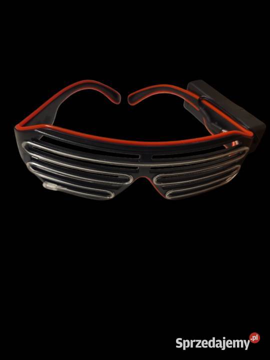 Okulary Led świecące neonowe warmińsko-mazurskie