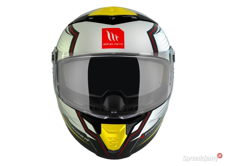 KASK MT THUNDER 4 SV PENTAL SZARO ŻÓŁTO CZARNY Mrągowo sprzedam