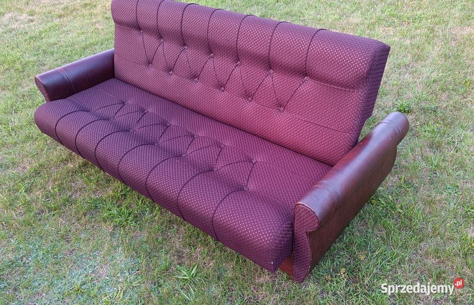 SOFA rozkładana Wersalka klasyczna z pojemnikiem Brzostek