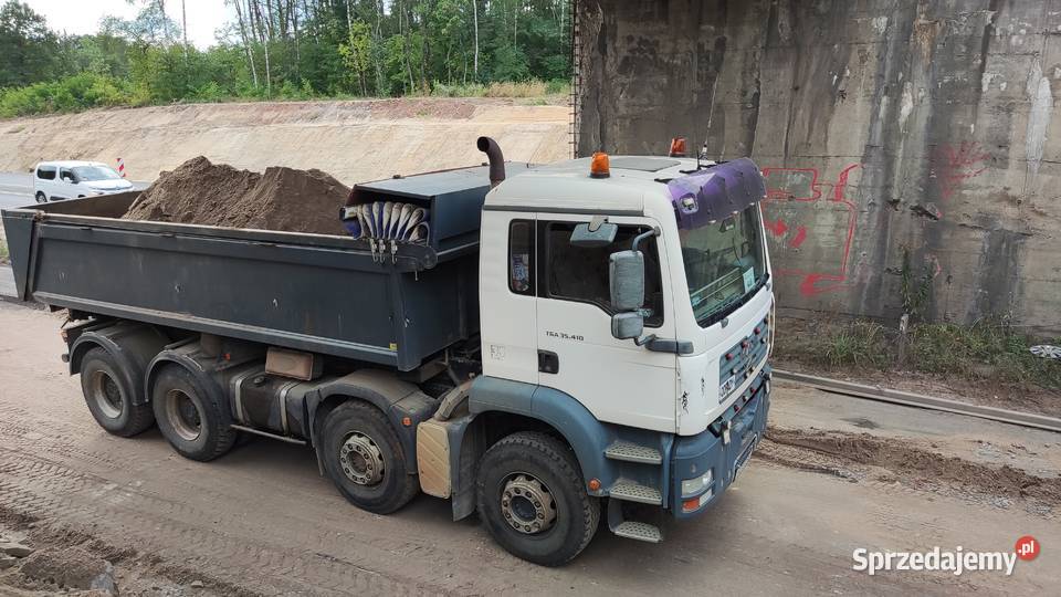 Wywrotki czteroosiowe z hydroburtą boczną tylną 400km sprzedam