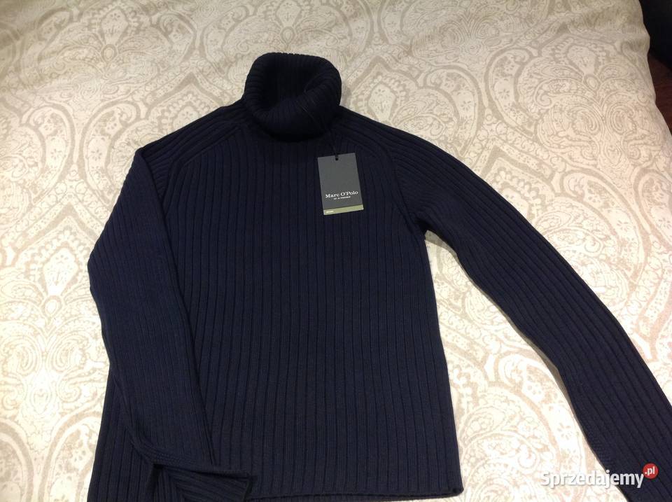 Sweter Golf Damski Marc O Polo M Granatowy NOWY Nowa Sól
