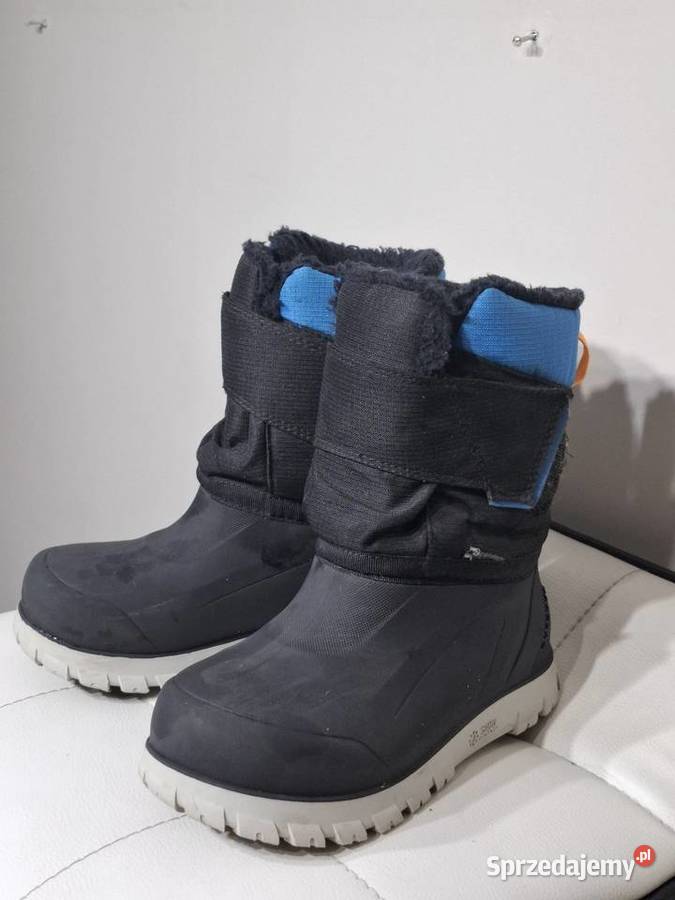 Quechua 32 turystyczne śniegowce kozaczki zimowe Znak 'Zdrowa Stopa' Kraków sprzedam