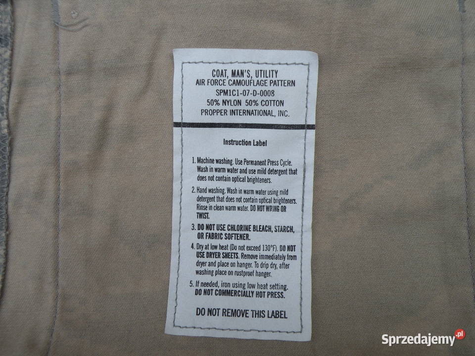 Bluza ABU USAF tiger stripes 34S NYCO Wrocław