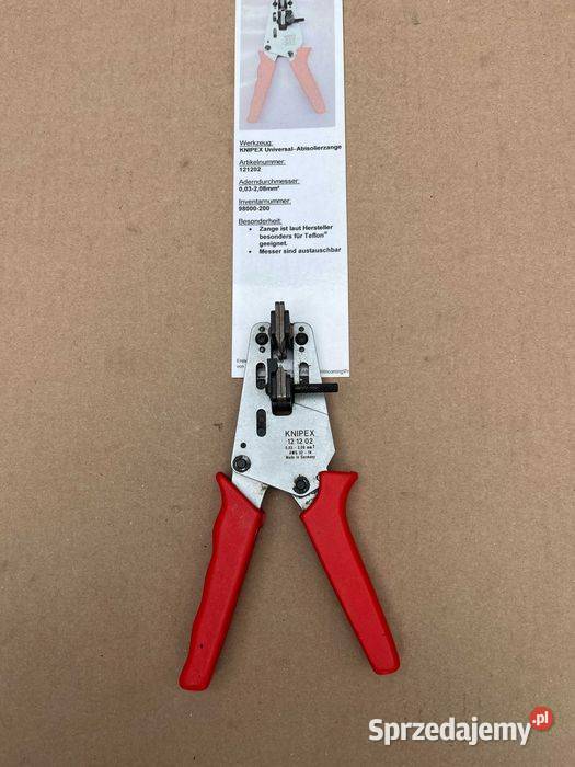 Knipex 12 12 02 szczypce do izolacji 003208mm2 Tuliszków
