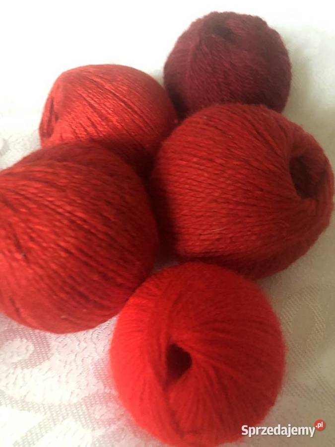 wyprzedaż wełnawłóczkabawełna resztki waga mazowieckie Zegrze sprzedam