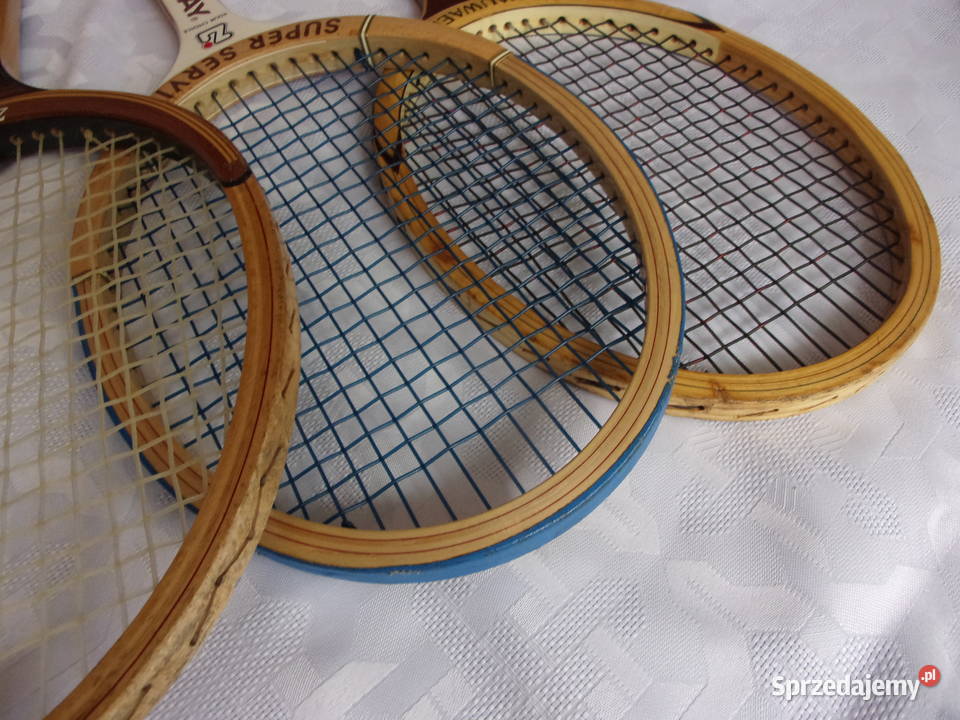 Stare rakiety do tenisa z najwyższej półki Super Tenis ziemny Warszawa