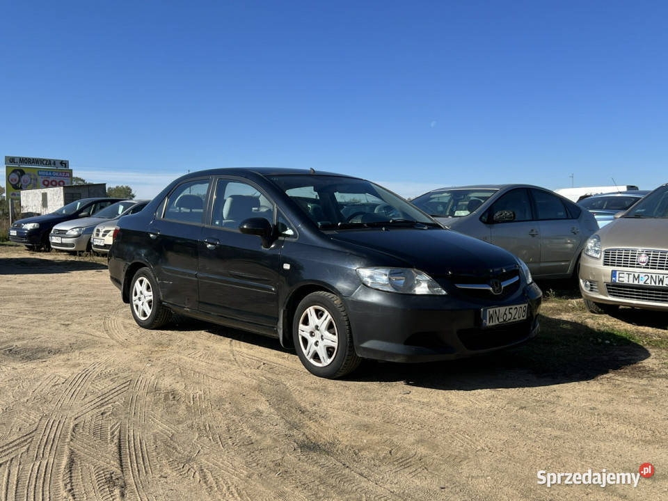 Honda City 13 Benzyna 2006r Z Klimatyzacją 166000km Warszawa