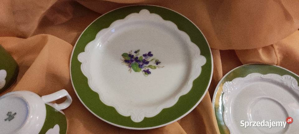 Zestaw śniadaniowy porcelana Scherzer Bavaria dolnośląskie Wrocław sprzedam