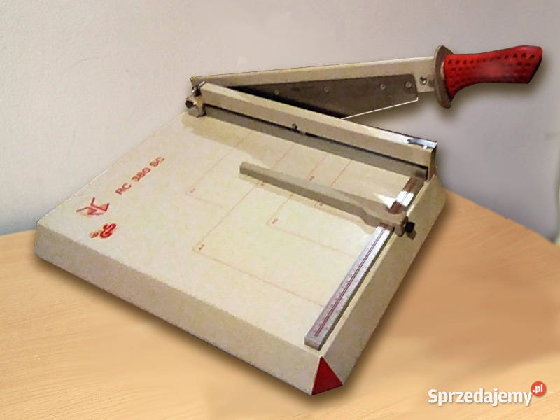 Gilotyna biurowa ręczna do papieru Łódź