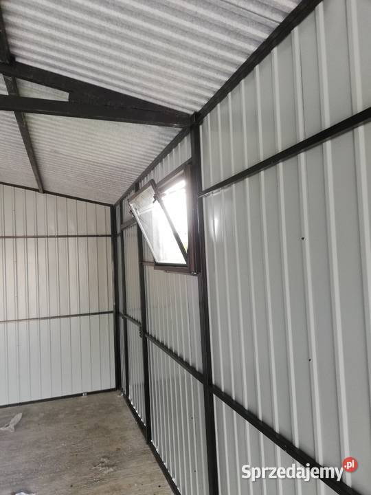 91B Garaż Blaszany Jednospadowy Garaże Blaszane 210zł/m2 Leżajsk
