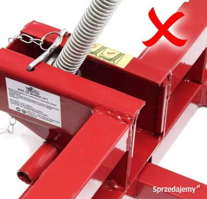 NOWY Podnośnik do kosiarki quada traktorka 400 Warszawa