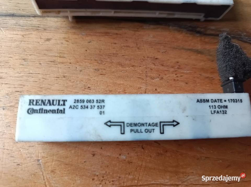Renault Megane IV wzmacniacz antenowy 285906352R osobowe Warszawa