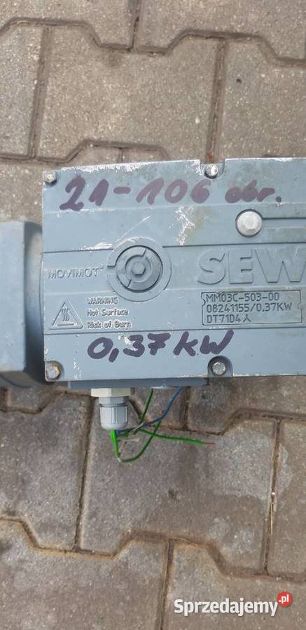 Motoreduktor 037 kW z falownikiem Leszno