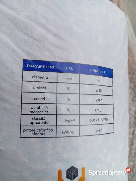 Pellet Holz zp a1 Rząśnia