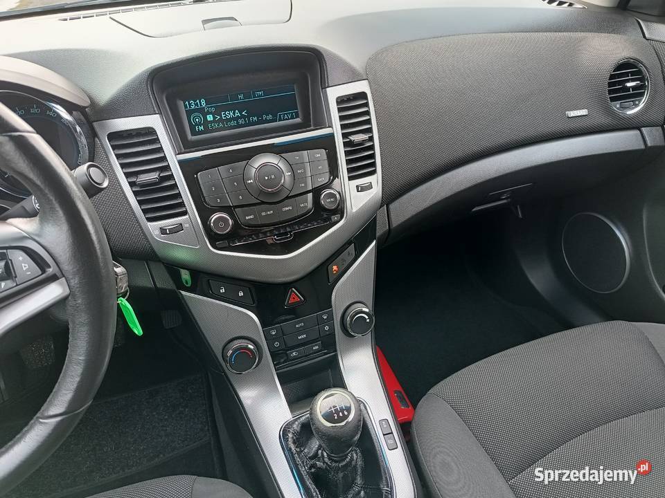 Chevrolet Cruze 17d 130 6 biegów nieuszkodzony łódzkie Podkonice Miejskie