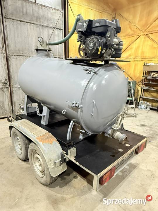 Przyczepa cysterna do bentonitu koparka cysterny Żary