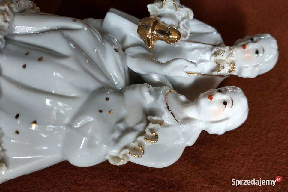 Para dworska Porcelana i szkło wielkopolskie Krotoszyn