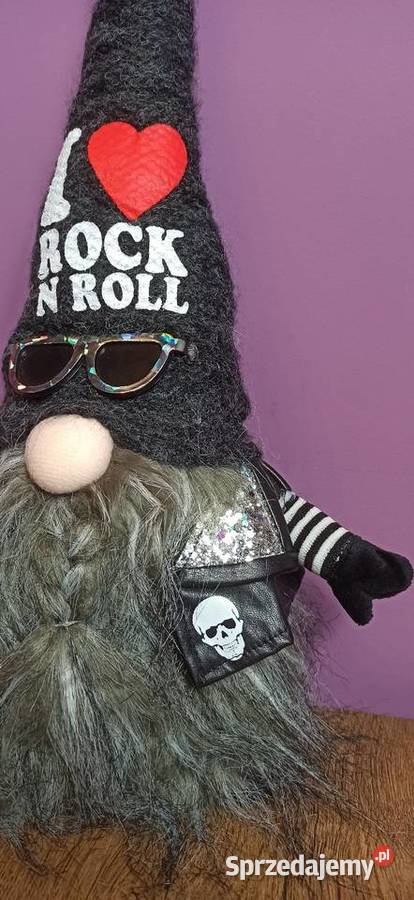 Skrzat świąteczny 50 Krasnal Gnom Mikołaj ozdoba Jasień