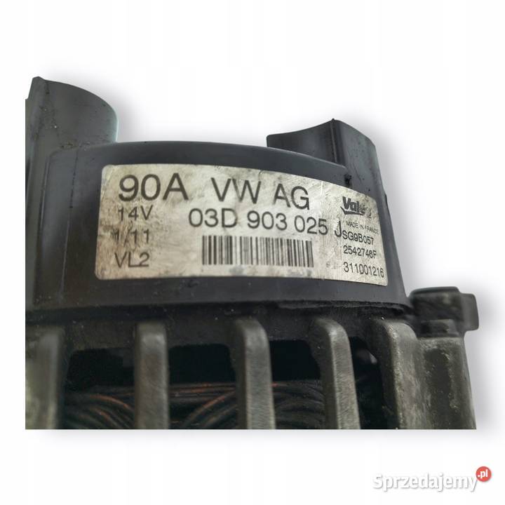 ALTERNATOR VW Polo 6R Fabia II Ibiza 12 90A Chełm