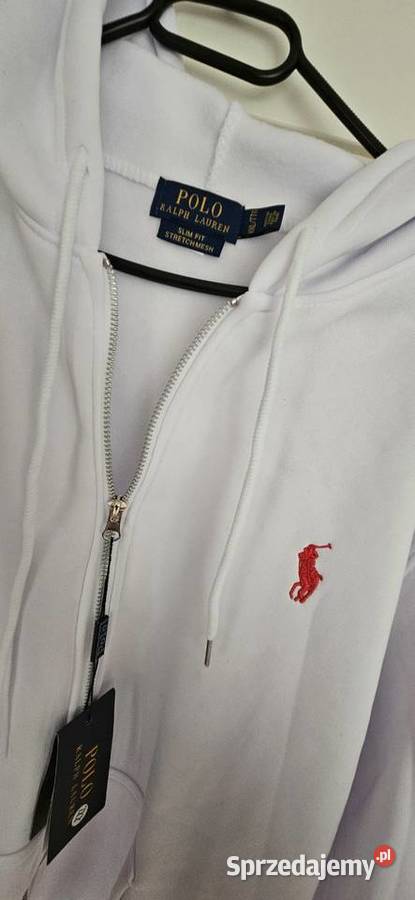 Bluza Ralph Lauren XXL biała nowa z metkami Ralph Lauren Odzież codzienna mazowieckie Warszawa