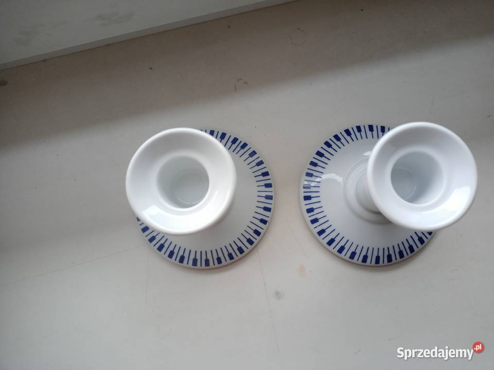 Świeczniki porcelanowe Lyngby Poznań