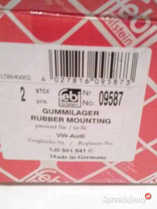 Tulejki zawieszenia tylnego VW AUDI SKODA sprzedam