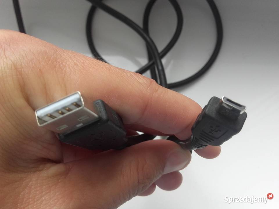 Kabel USB microUSB CBL034U 115 gruby czarny kujawsko-pomorskie Bydgoszcz sprzedam