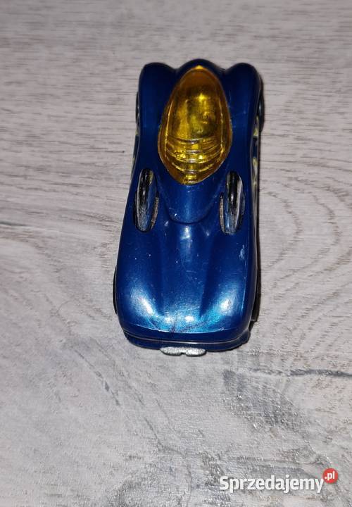 Autko samochód resorak Hot Wheels niebieski Łódź