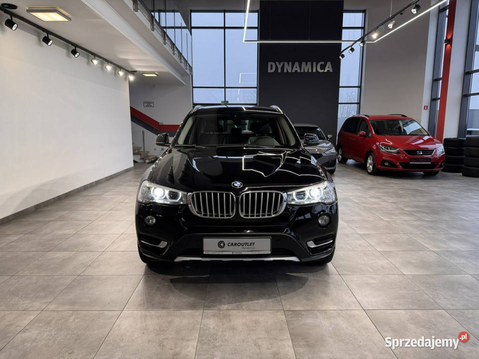 BMW X3 xdrive20d 190 automat 2016 r salon NAVI Myślenice