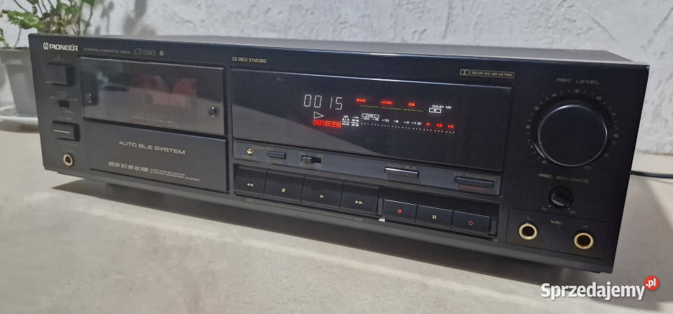 Magnetofon Pioneer CTS310 Stereo Cassette Deck Międzychód