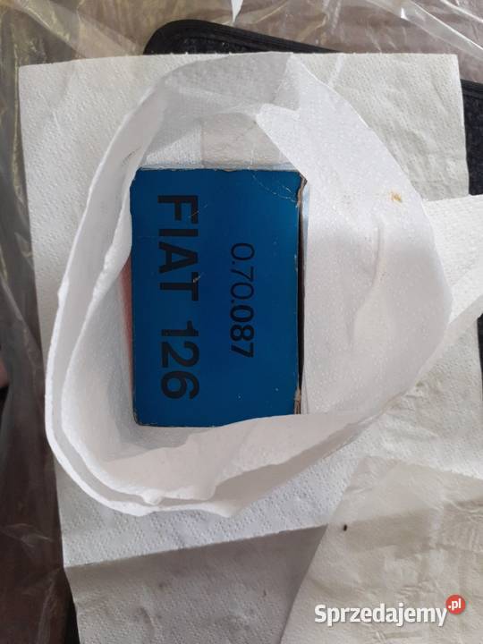 Fiat 126 silver black zestaw korek zamek klapy Godów