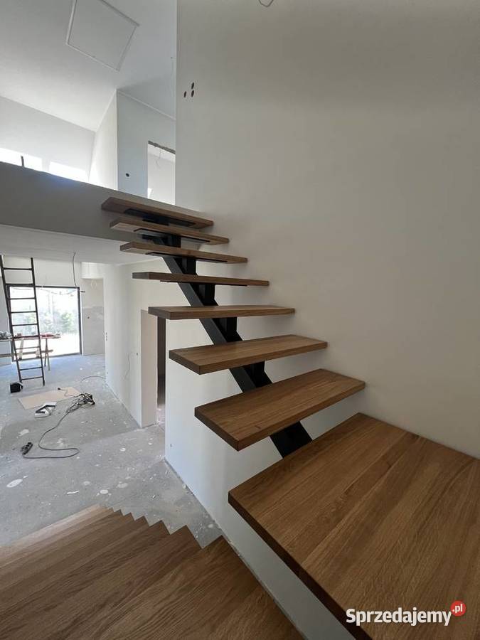 Schody Jednobelkowe jednowangowe produkcja