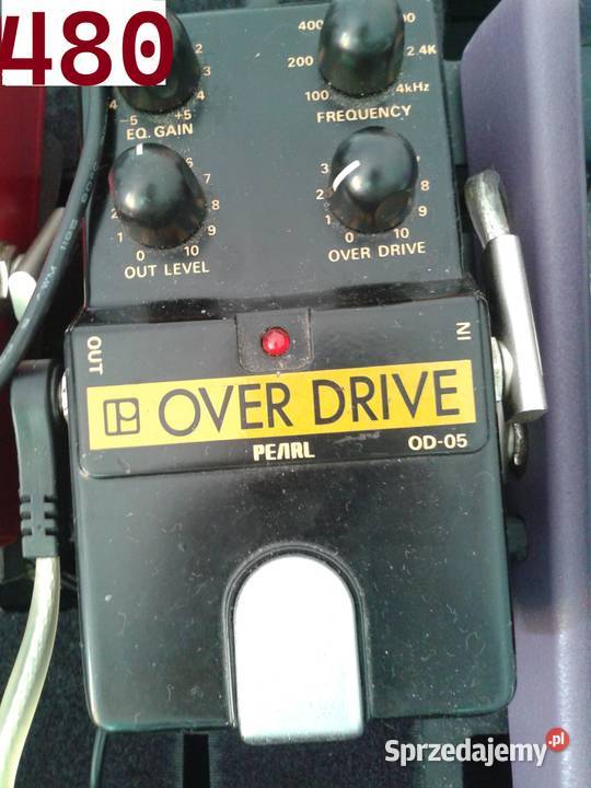 Pearl 05 Overdrive kultowy japoński efekt Gitary i akcesoria dolnośląskie Chojnów