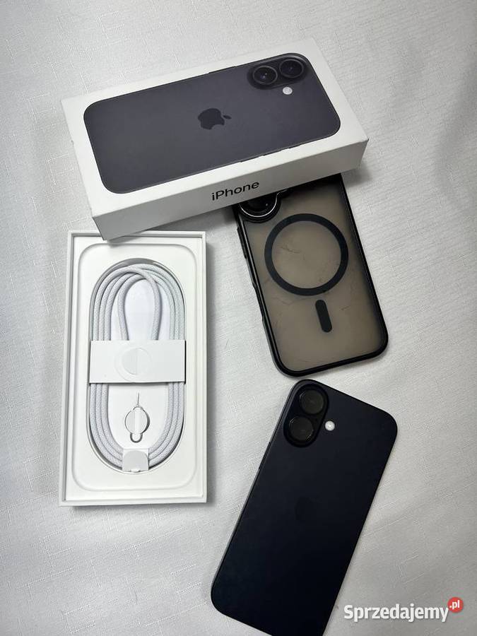 Iphone 16 128GB 89baterii igła stan Cisiec sprzedam