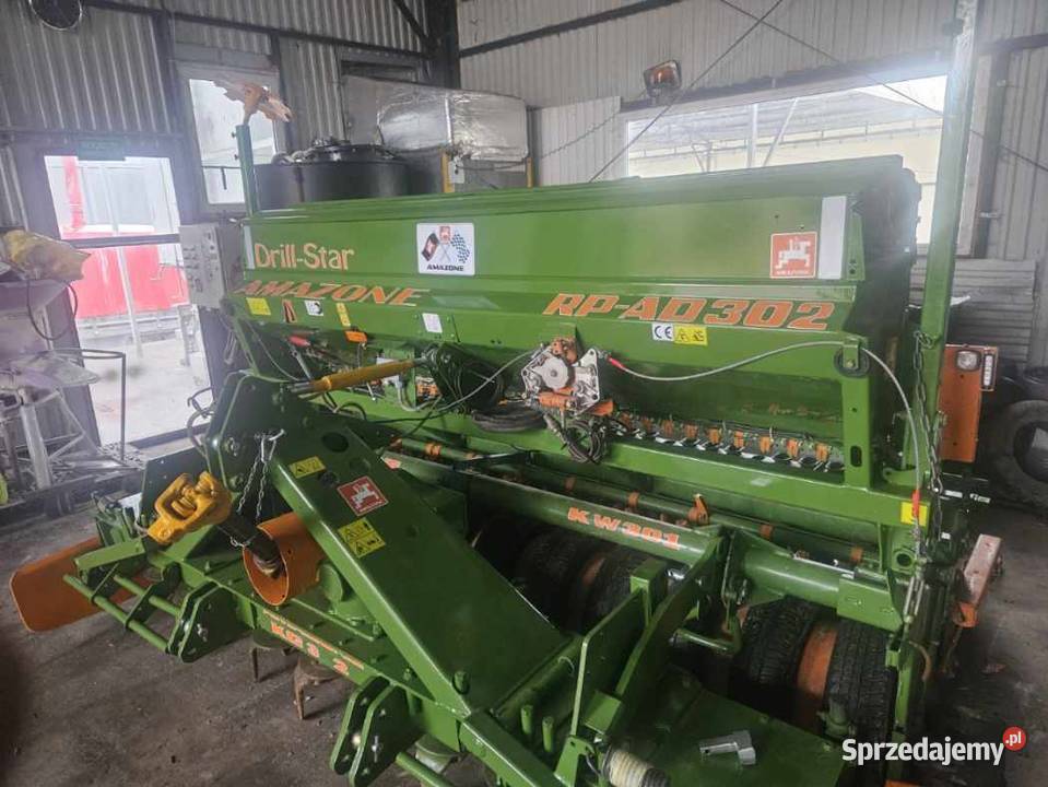 Zestaw naklejek BHP na siewnik Kamionna