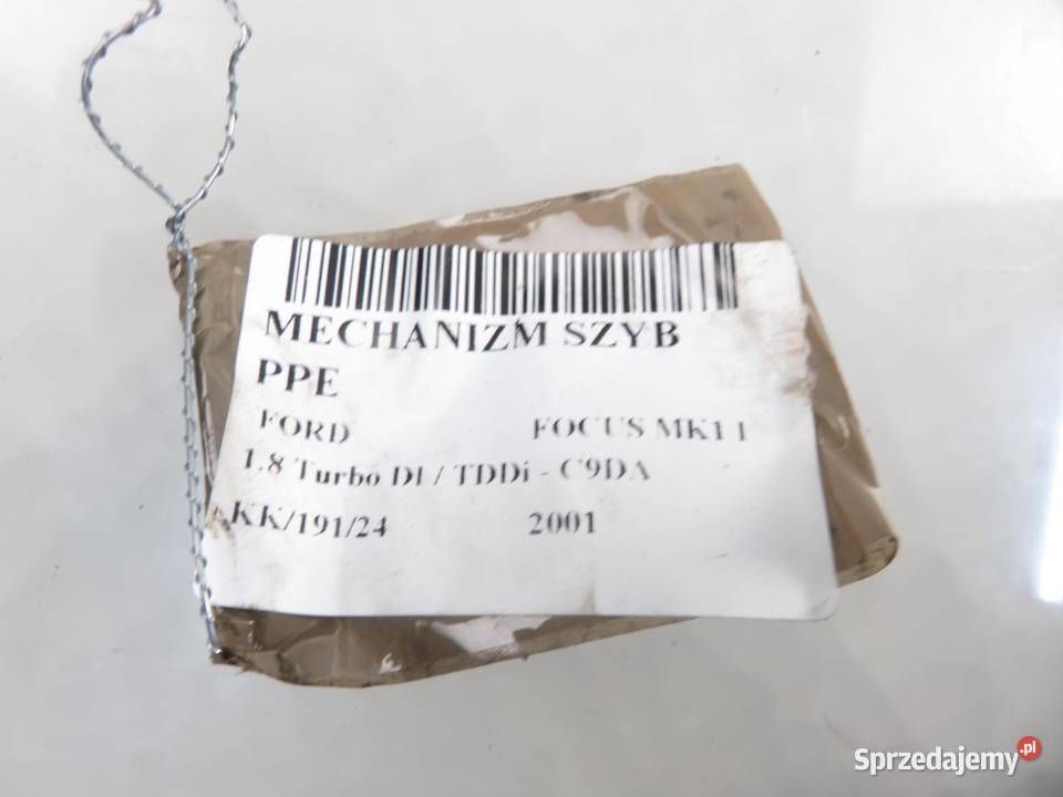 PODNOŚNIK SZYBY PRAWY PRZEDNI FORD FOCUS MK1 małopolskie