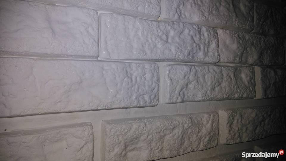 Plytki z gipsu imitacja cegly i piaskowca biały kujawsko-pomorskie Bydgoszcz sprzedam