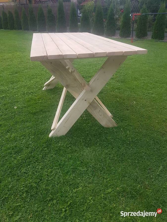 Stół ławki ogrodowe Augustów sprzedam