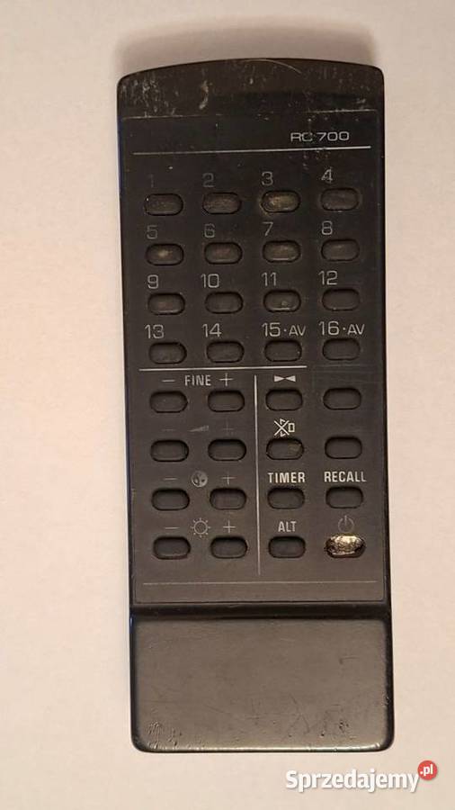 Oryginalny pilot RC700 do telewizora SANYO Elektronika Zielona Góra sprzedam