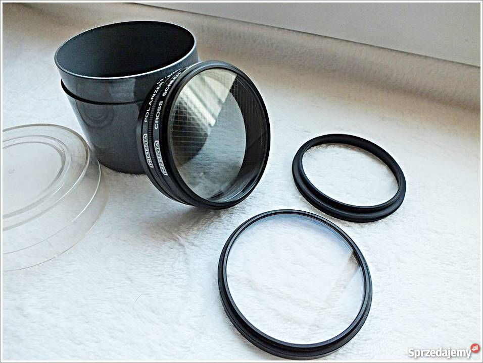 KOMPLET fotograficzny Filtr Polaryzacyjny Żary