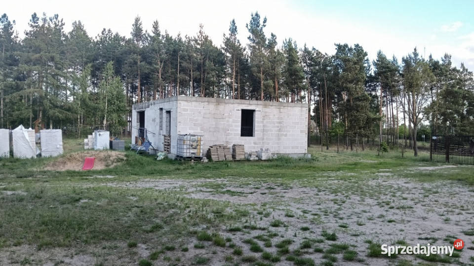 Sprzedam działkę z rozpoczętą budową domu kujawsko-pomorskie Dębniaki