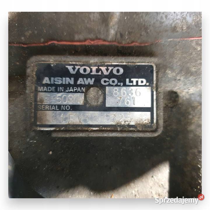 SKRZYNIA BIEGÓW 8636761 Volvo S60 S80 V70 II 24