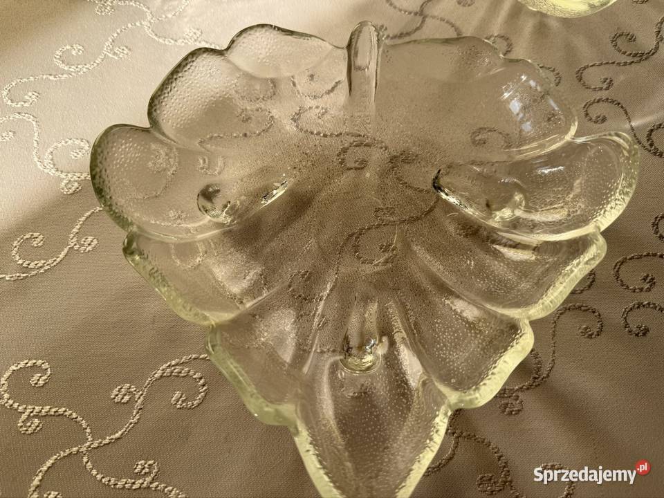 Salaterki 3 Liść Grube Szkło 300 ml Miseczki Czerwionka-Leszczyny sprzedam