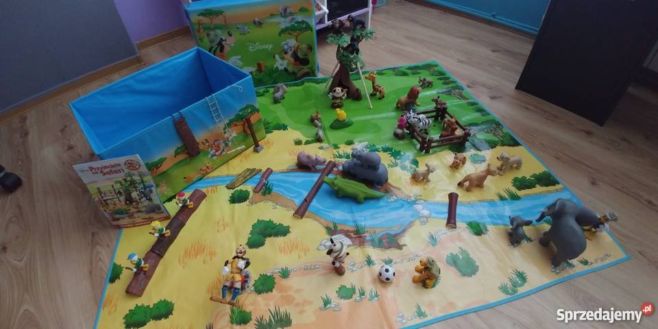 Disney Przyjaciele na safari Pudełko figurki Trzebinia