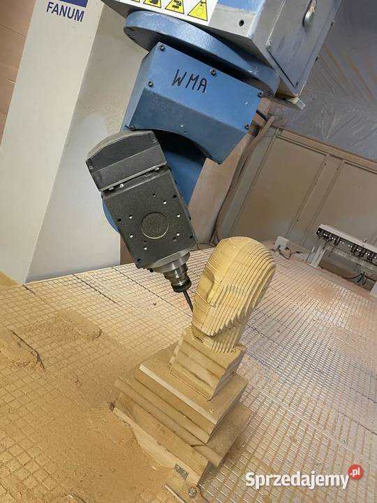 Usługi CNC frezowanie w drewnie sklejce OSB MDF Giżycko